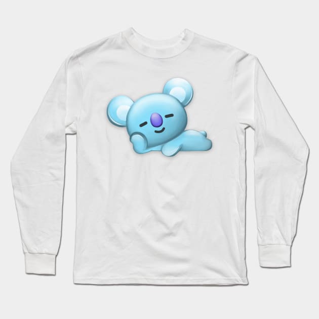 BT21 BTS KPOP CUTE KOYA KIM NAMJOON RM Long Sleeve T-Shirt by moonquarius